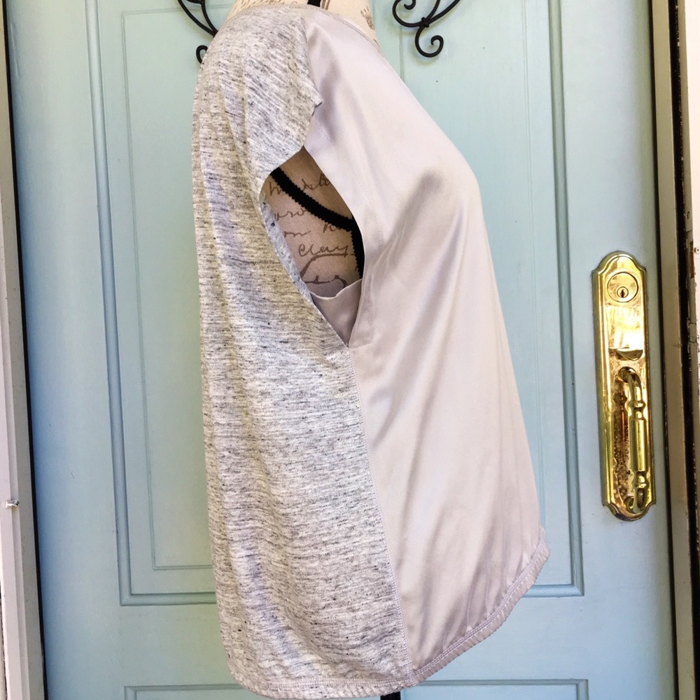 Lafayette 148 New York Silk and Linen Blouse - Picture 3 of 8